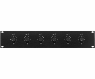 Monacor ATT-1950,6-way volume controls f