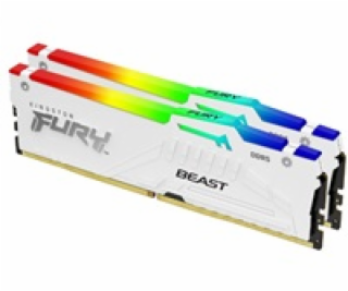KINGSTON DIMM DDR5 (Kit of 2) FURY Beast White RGB XMP 32...