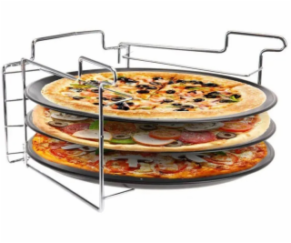 EXCELLENT Stojan na pečení pizzy sada 3 ks plechů KO-CY46...