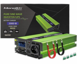 Převodník monolitu napětí Baterie se nabíjí UPS 1000 W | ...