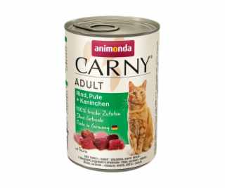 ANIMONDA Carny Adult Hovězí krůtí králík - mokré krmivo p...