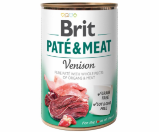 BRIT Paté & Maso se zvěřinou - 400 g