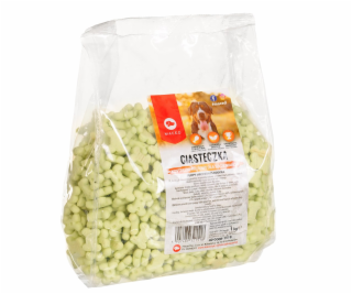 MACED Puppy mint bones cookies - Psí pamlsek - 1 kg