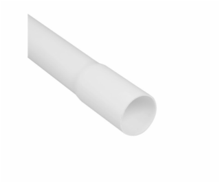 Hladká inštalačná rúrka RLM20, PVC, biela, 2 m