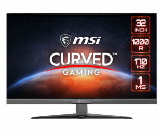 MSI Gaming monitor G322C, 31,5  zakřivený /FHD 170Hz/VA L...