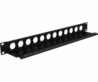 Caymon  BP112T Maskovací panel pro 19  rackové skříně s p...