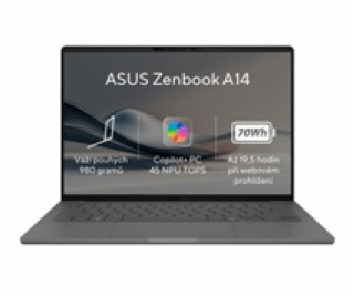 ASUS NTB Zenbook A14 (UX3407RA-OLED027X), X1E-78-100, 14 ...