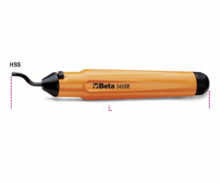 Beta Tools Odjehlovací nástroj s otočným vyměnitelným bři...