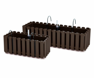Hrniec Prosperplast Boardee, O 58 x 18 cm, hnedý