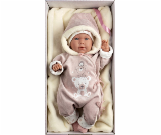 Llorens Llorens 17448 Baby bábika Lala 42 cm V taške
