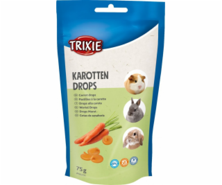 Trixie Drops pre hlodavce, príchuť mrkvy, 75g
