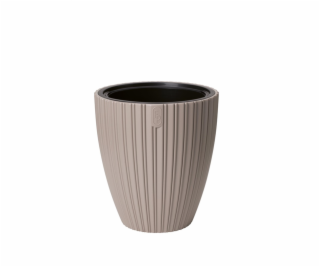Hrniec FORM PLASTIC MIKA, plast, O 29 cm, hnedý sp.