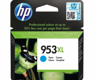 HP F6U16AE 953XL High Yield Cyan Original Ink Cartridge