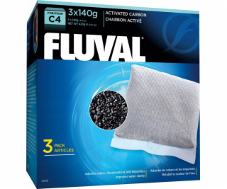 Fluval Carbon kartuše pro filtr C4,3x140g