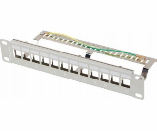 LANBERG PATCH PANEL 12 PORTŮ 1U 10  FTP PRO MODULY KEYSTO...