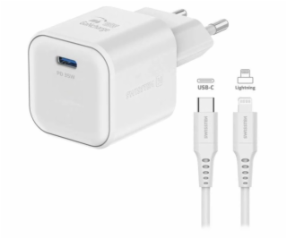 Swissten síťový adaptér gan 1x usb-c 35w power delivery b...