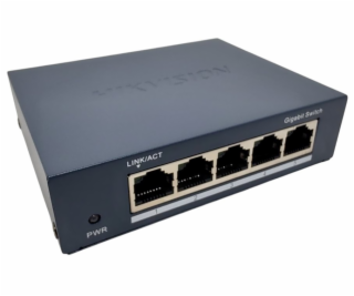 HIKVISION switch DS-3E0505-O/ 5x port/ 1000 Mbps RJ45 por...