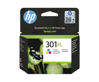 HP 301XL - 6 ml - Vysoká výtěžnost - barva (azurová, purp...
