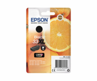 Epson 33XL - 12.2 ml - XL - černá - originální - blistr s...