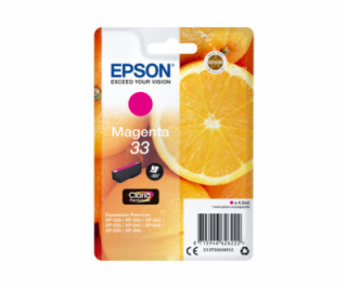 Epson 33 - 4.5 ml - purpurová - originální - blistr s RF ...