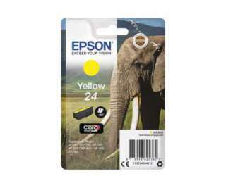 Epson 24 - 4.6 ml - žlutá - originální - blistr s RF alar...