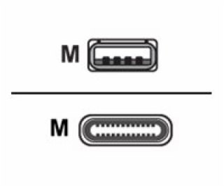 Huddly - Kabel USB - USB typ A (M) rovné do 24 pin USB-C ...