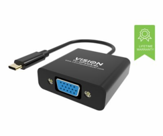 VISION - Video adaptér - 24 pin USB-C s piny (male) do HD...