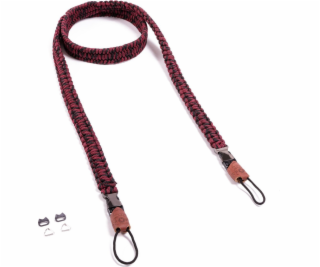 Genius C-ROPE Kameragurt Traveler od Paracord 140cm Red D...
