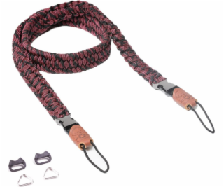 Genius C-ROPE Kameragurt Traveler od Paracord 100cm Red D...