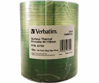 Verbatim CD-R Verbatim 700 MB 52x termální tisk bez ID zn...