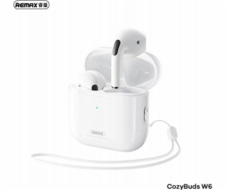 Remax sluchátka Bluetooth sluchátka REMAX TWS W6 WHITE BT...