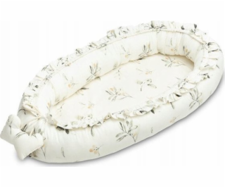 Sensillo NEST/COCOON VELVET OLIVOVÝ KRÉM 80x45