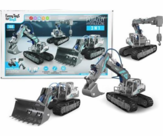 Článek Hydraulická vozidla 3v1 Hračky pro kluky