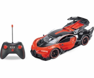 Smily Play Car na rádio s nabíječkou červená