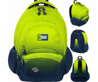 ulice BATOH Majewski 30X42X17 3ZIP 4KAPSY STRIGHT CITRON ...