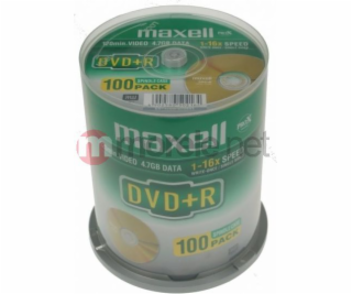 Maxell DVD+R 4,7 GB 16x 100 ks (275641,30.GB)