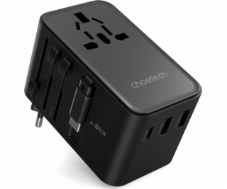 Choetech Choetech PD5021 45W cestovní adaptér EU/US/AUS/U...