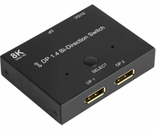 Dobrá připojení Dobrá připojení DP1.4 Switch 2-pásmový ob...