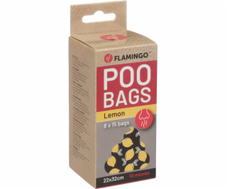 Flamingo Basic Scent Sáčky s citrónovou vůní na exkrement...