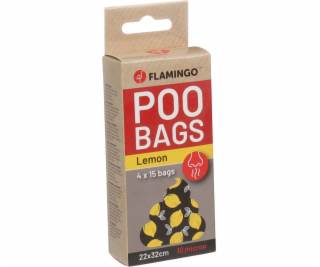 Flamingo Basic Scent Sáčky s citrónovou vůní na exkrement...