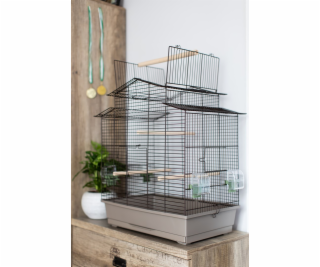 INTER-ZOO Iza 3 Japandi - bird cage - 58,5 x 38 x 65 cm