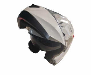 Moto přilba YM-925, M (57-58 cm), bílá