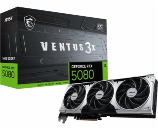 Karta graf. MSI RTX 5080 16G VENTUS 3X OC