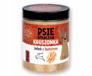 ZOYA Deer crumble with sweet potato - pamlsek pro psa - 200g