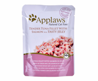 APPLAWS Cat Tuna with salmon in jelly - mokré krmivo pro ...