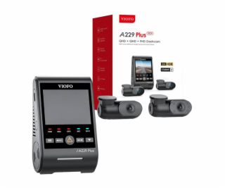 VIOFO A229 PLUS 3CH 2K + 1080p WiFi, GPS