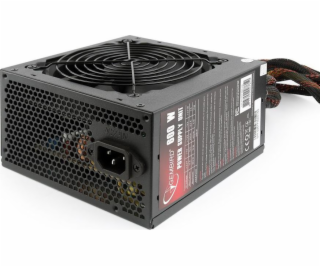 Gembird Zdroj ATX 80+Bronze 600W aktivní PFC, 12cm ventil...