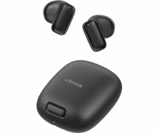 USAMS Sluchátka Bluetooth 5.3 TWS ID Series, černá