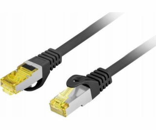 Lanberg Patchcord kat.6 S/FTP 3m černý PCF6A-10CU-0300-BK