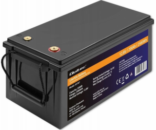 Qoltec LiFePO4 Lithium Iron Phosphate Baterie | 12,8V | 2...